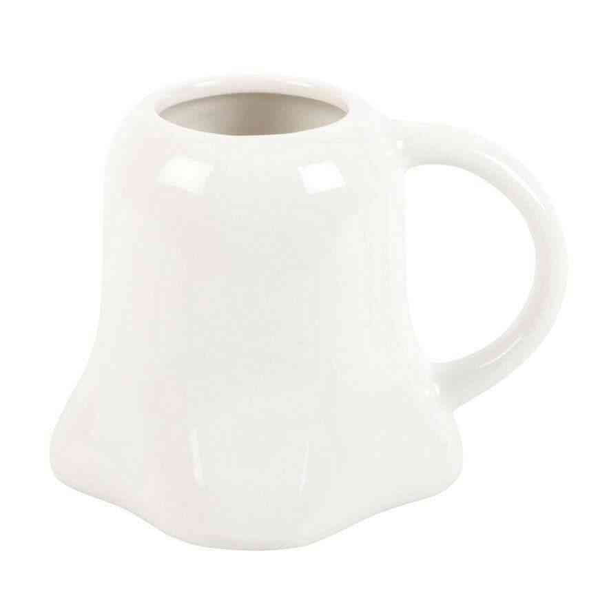 Mr And Mrs Boo Ghost Shaped Mugs For Halloween Fun Mugs & Cups Spirit of equinox Quirky Turkey Gifts