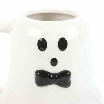 Mr And Mrs Boo Ghost Shaped Mugs For Halloween Fun Mugs & Cups Spirit of equinox Quirky Turkey Gifts