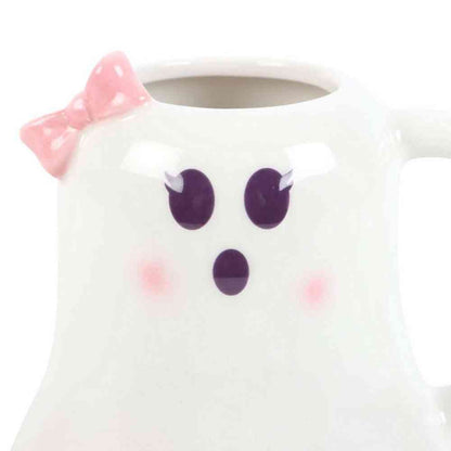 Mr And Mrs Boo Ghost Shaped Mugs For Halloween Fun Mugs & Cups Spirit of equinox Quirky Turkey Gifts