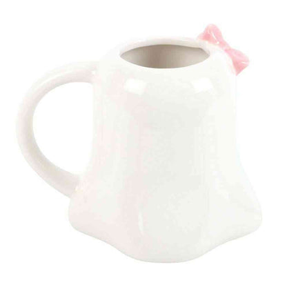 Mr And Mrs Boo Ghost Shaped Mugs For Halloween Fun Mugs & Cups Spirit of equinox Quirky Turkey Gifts