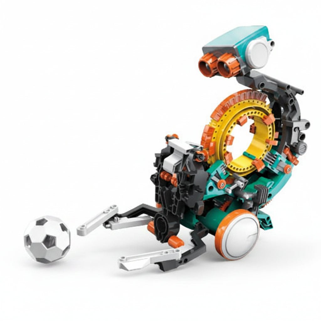 5-in-1 Mechanical Coding Robot STEM Kit | Construct & Create Quirky Turkey Gifts