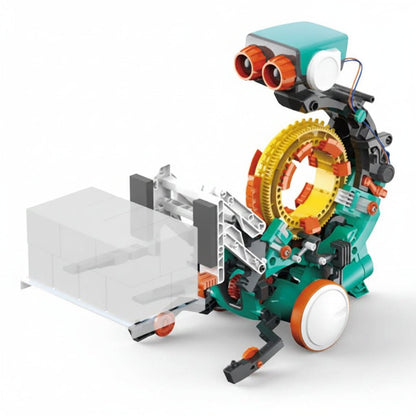 5-in-1 Mechanical Coding Robot STEM Kit | Construct & Create Quirky Turkey Gifts
