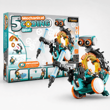 5-in-1 Mechanical Coding Robot STEM Kit | Construct & Create Quirky Turkey Gifts