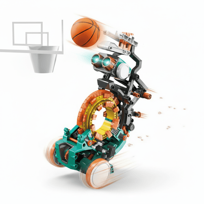 5-in-1 Mechanical Coding Robot STEM Kit | Construct & Create Quirky Turkey Gifts