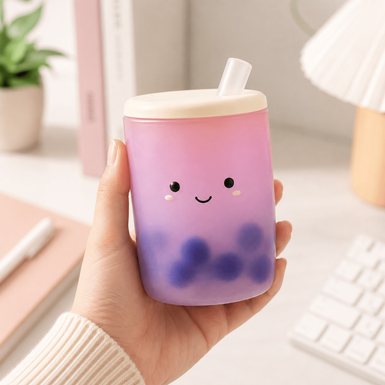 Boba Squish-Tea Vanilla Scented Squishy Stress Toy Quirky Turkey Gifts