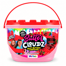 Compound Kings Butter Cloudz Swirls Cherry Slime – 380g, Ages 4+ Quirky Turkey Gifts