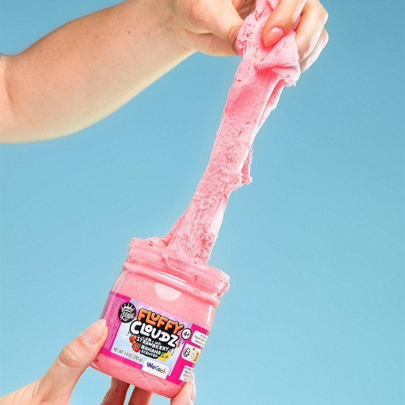 Compound Kings Fluffy Cloudz Scented Slime - 210g, Ages 4+ Quirky Turkey Gifts