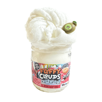 Compound Kings Fluffy Cloudz Scented Slime - 210g, Ages 4+ Quirky Turkey Gifts