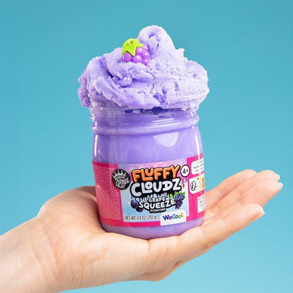 Compound Kings Fluffy Cloudz Scented Slime - 210g, Ages 4+ Quirky Turkey Gifts