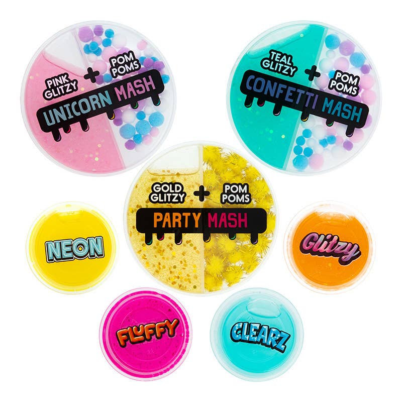 Compound Kings Mix & Mash Minis Slime Kit – Ages 4+ Quirky Turkey Gifts