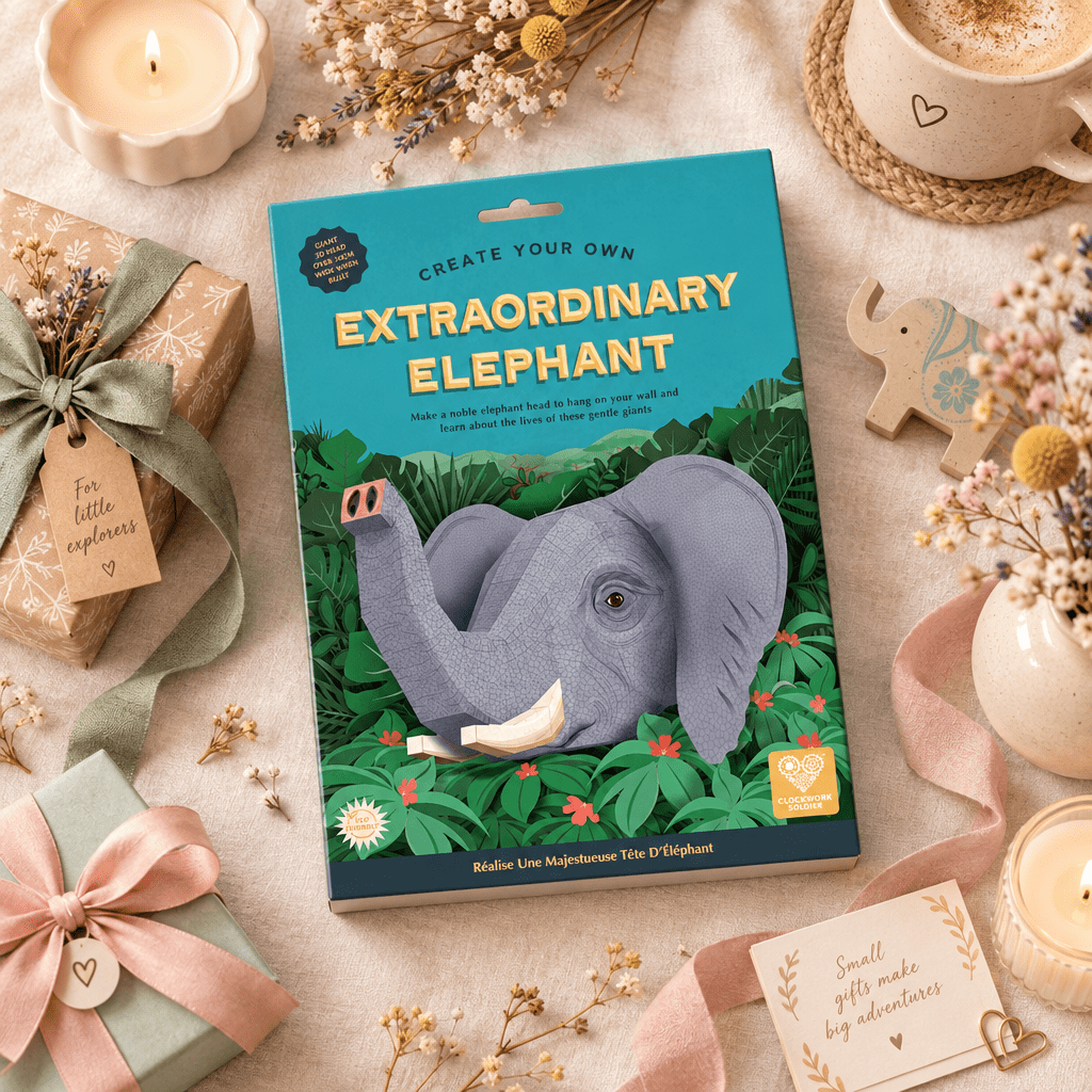 Create Your Own Extraordinary Elephant | Craft Kit Quirky Turkey Gifts