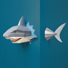 Create Your Own Snappy Shark | 3D Wall Craft Kit Quirky Turkey Gifts