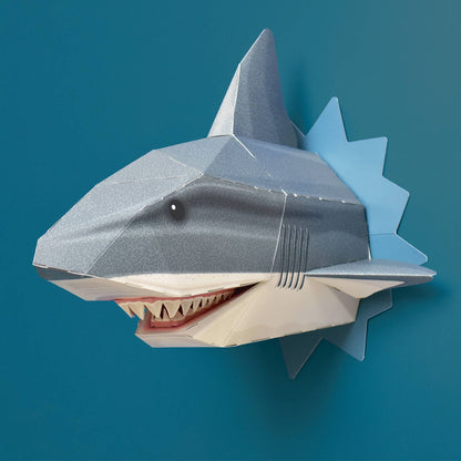 Create Your Own Snappy Shark | 3D Wall Craft Kit Quirky Turkey Gifts