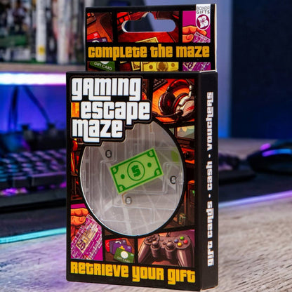 Gaming Gift Card Escape Maze | Money Puzzle Box | Boxer Gifts Quirky Turkey Gifts