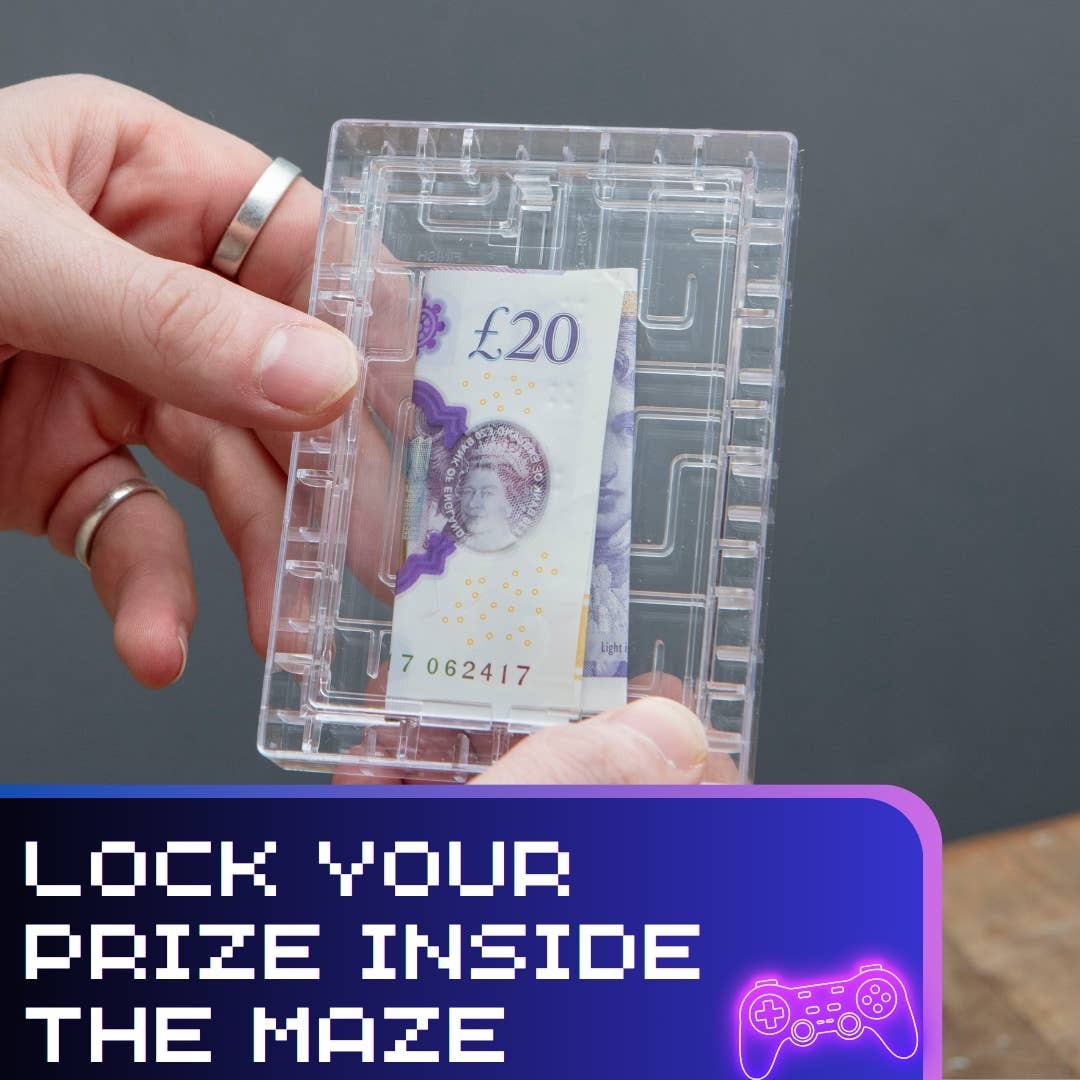 Gaming Gift Card Escape Maze | Money Puzzle Box | Boxer Gifts Quirky Turkey Gifts
