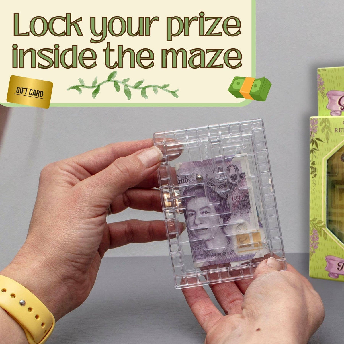 Garden Labyrinth Escape Maze Puzzle | Gardening Gift | Boxer Gifts Quirky Turkey Gifts