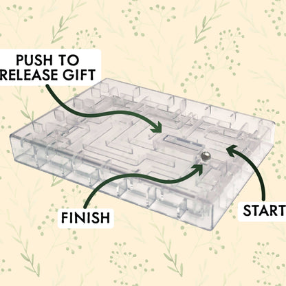 Garden Labyrinth Escape Maze Puzzle | Gardening Gift | Boxer Gifts Quirky Turkey Gifts
