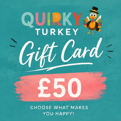Gift cards Quirky Turkey Gifts
