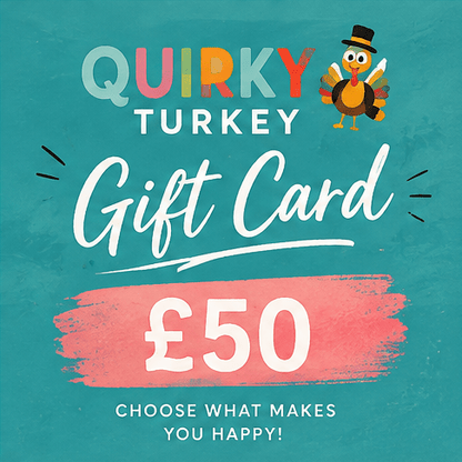 Gift cards Quirky Turkey Gifts
