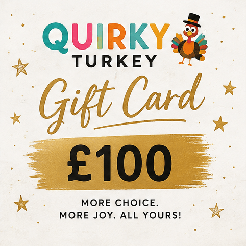 Gift cards Quirky Turkey Gifts