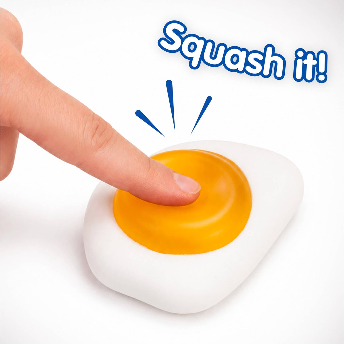 HARIBO Fried Egg Squishy Toy - Maltose-Filled Squishiez Quirky Turkey Gifts