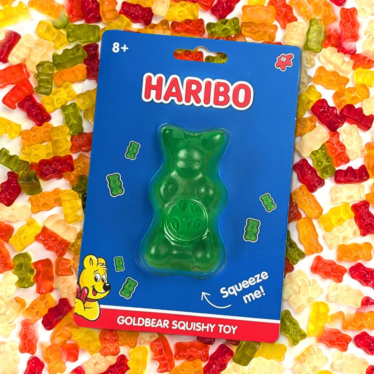 HARIBO Goldbear Squishy Toy - Maltose-Filled Squishiez Quirky Turkey Gifts