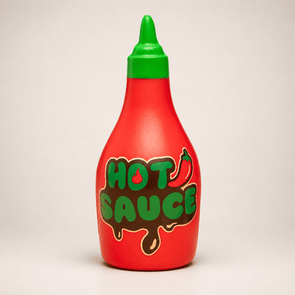 Hot Sauce Squishy Stress Toy | Boxer Gifts Quirky Turkey Gifts
