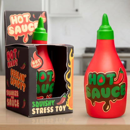 Hot Sauce Squishy Stress Toy | Boxer Gifts Quirky Turkey Gifts