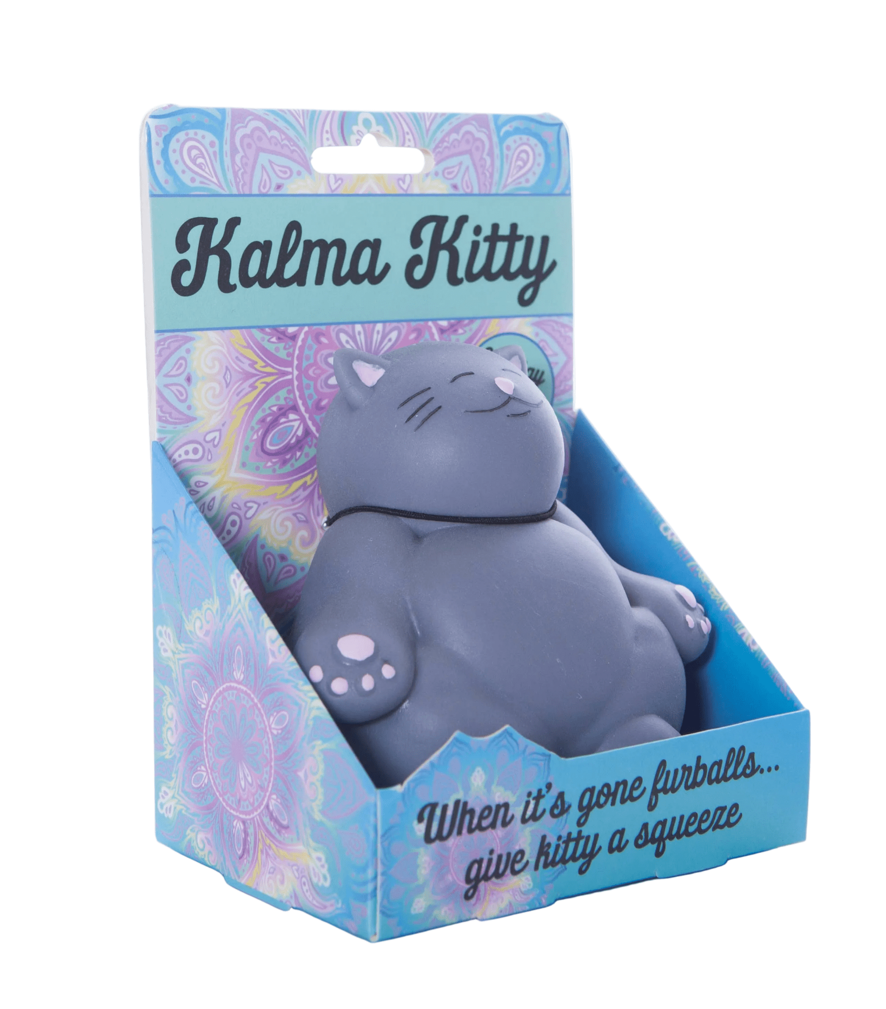 Kalma Kitty Cat Squishy Stress Toy & Fidget Toy | Boxer Gifts Quirky Turkey Gifts