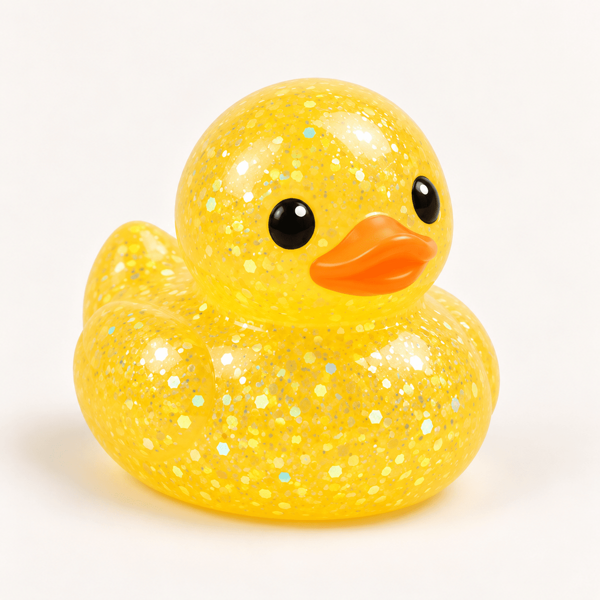 Maltose Squeezy Glitter Duck Stress Toy Quirky Turkey Gifts
