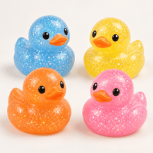 Maltose Squeezy Glitter Duck Stress Toy Quirky Turkey Gifts