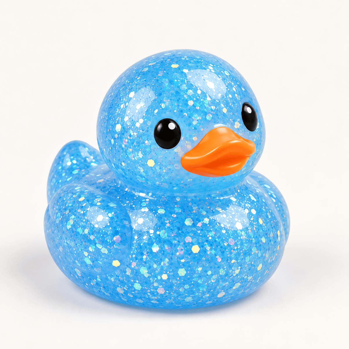 Maltose Squeezy Glitter Duck Stress Toy Quirky Turkey Gifts