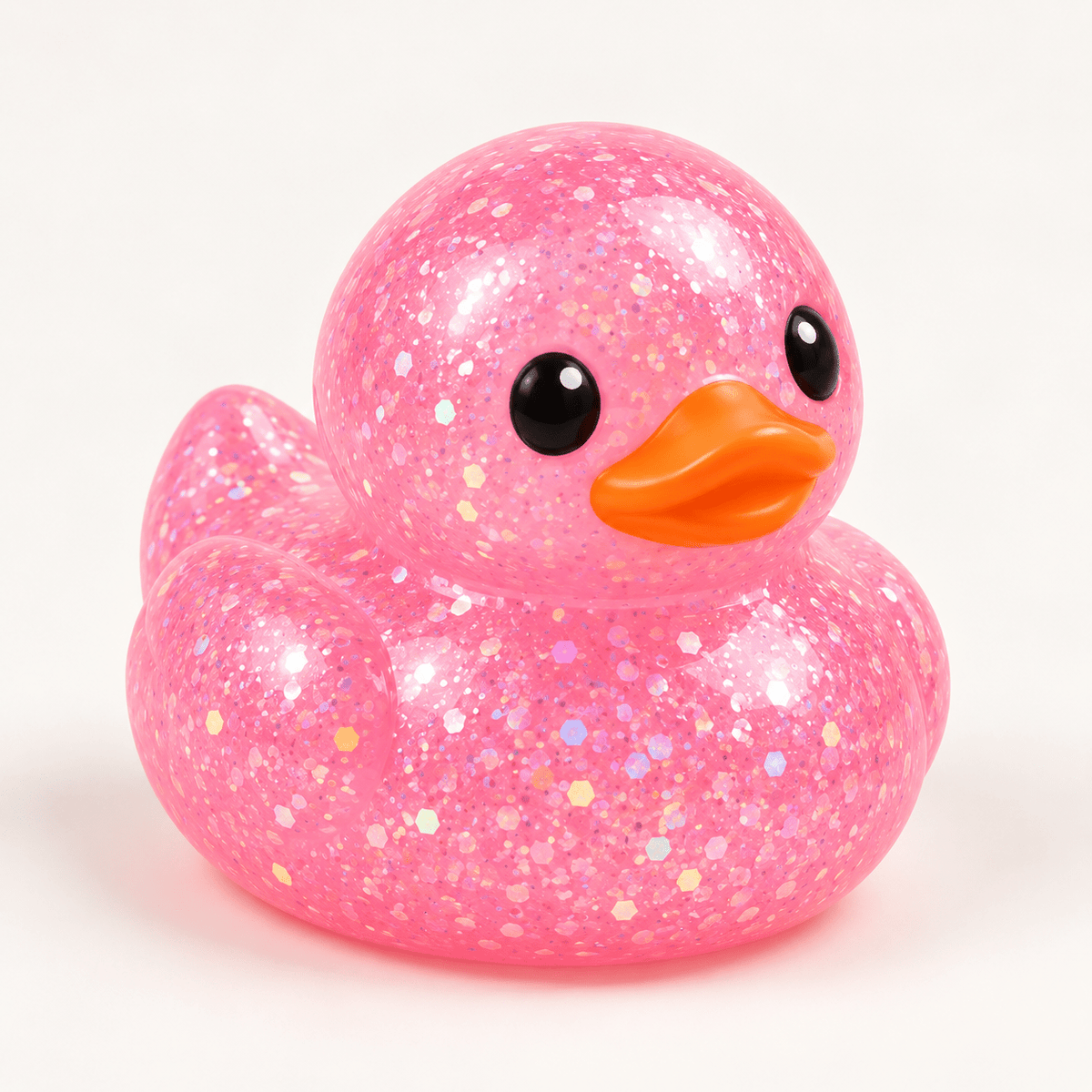 Maltose Squeezy Glitter Duck Stress Toy Quirky Turkey Gifts