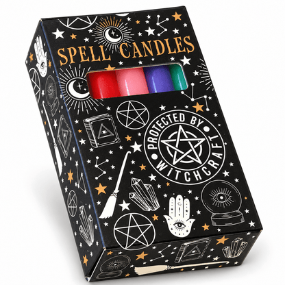 Mixed Spell Candles – Pack of 10 Vegan Ritual Candles Quirky Turkey Gifts