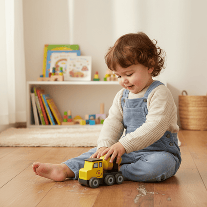Orange Tree Toys Wooden Cement Mixer Truck – FSC® Toy Quirky Turkey Gifts