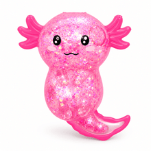 Puckator Glitter Axolotl Maltose Squeezy Stress Toy Quirky Turkey Gifts