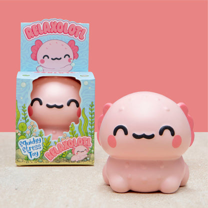 Relaxolotl Axolotl Squishy Stress Toy | Boxer Gifts Quirky Turkey Gifts