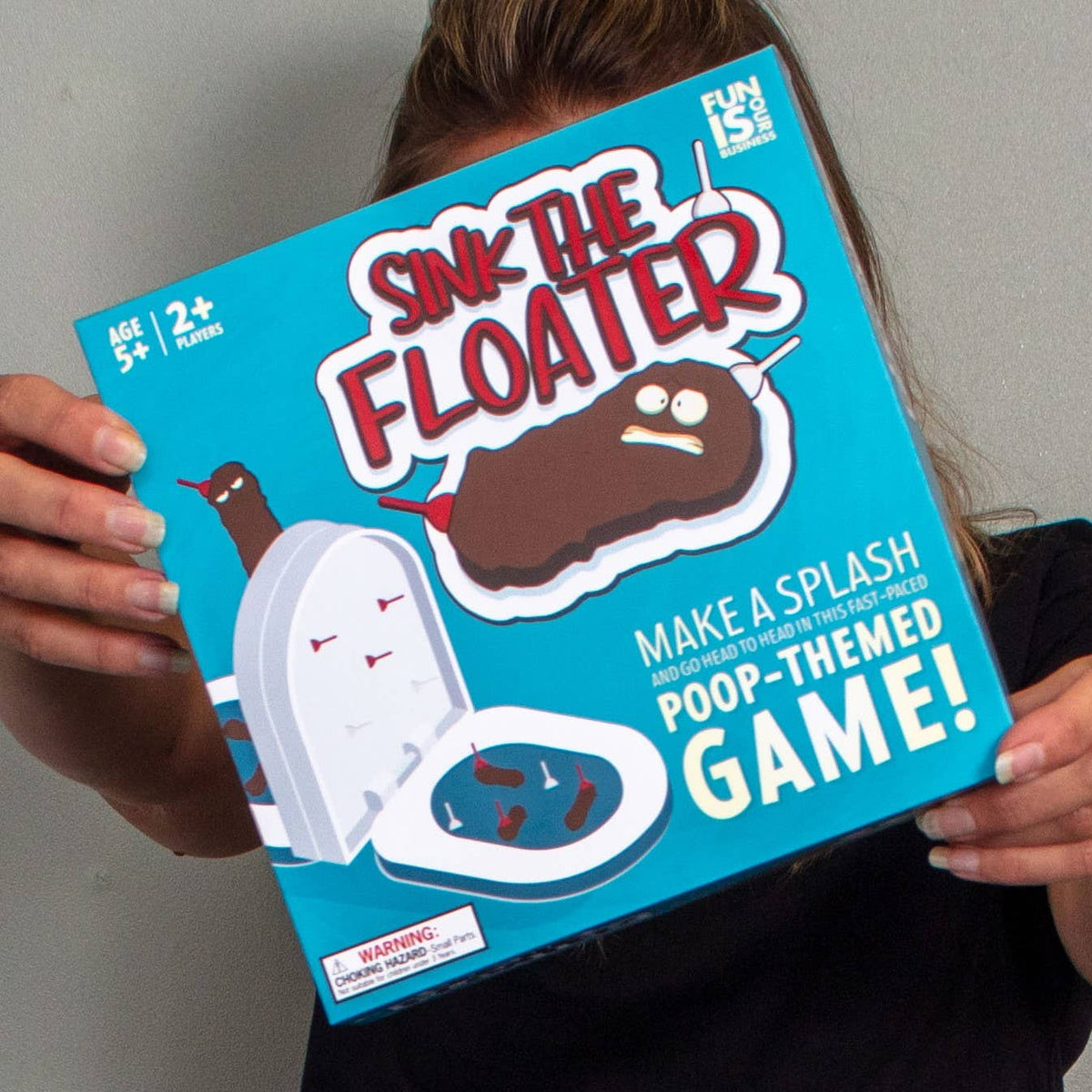 Sink The Floater Poo-Themed Family Game | Boxer Gifts Quirky Turkey Gifts