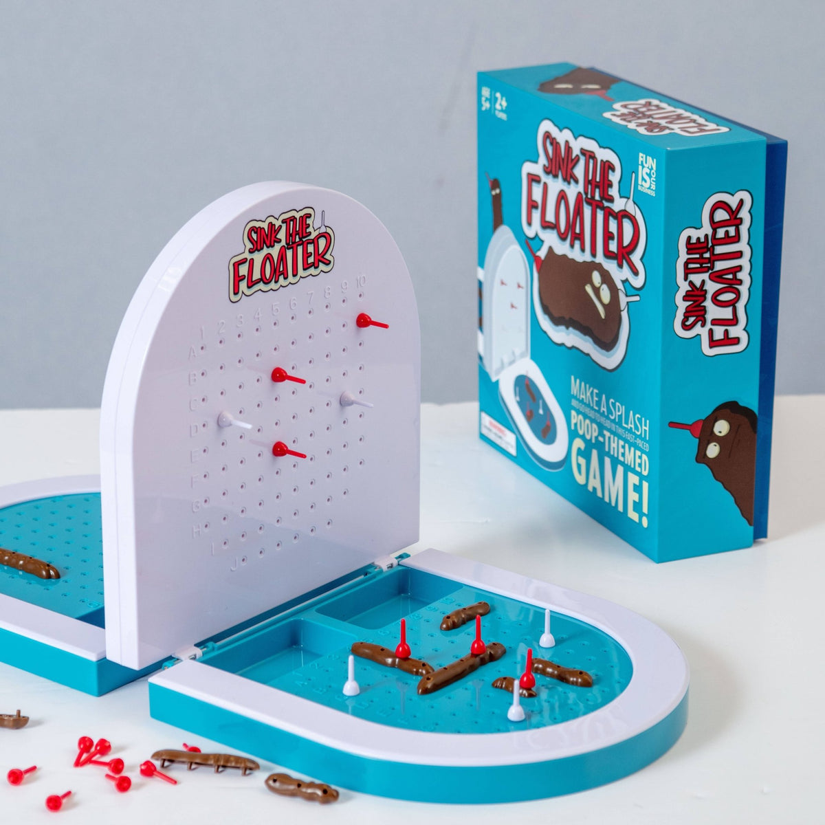 Sink The Floater Poo-Themed Family Game | Boxer Gifts Quirky Turkey Gifts