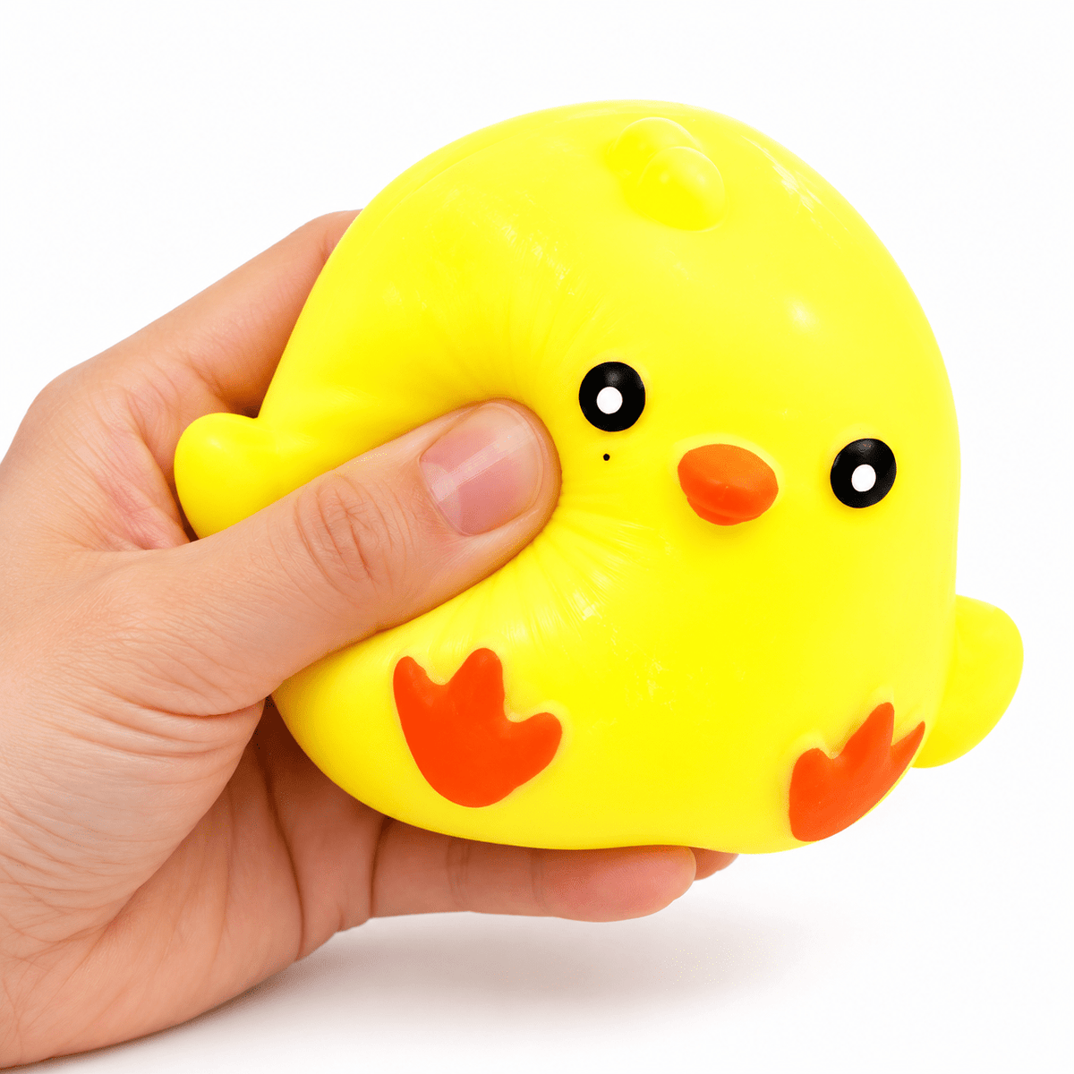 Squeezy Stretchy Springtime Chick Toy - Easter Sensory Fidget Toy Quirky Turkey Gifts