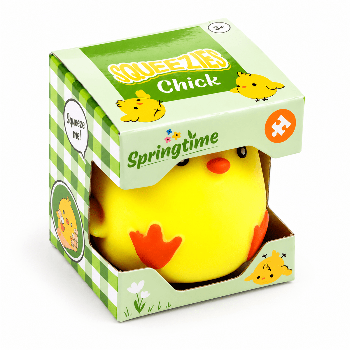 Squeezy Stretchy Springtime Chick Toy - Easter Sensory Fidget Toy Quirky Turkey Gifts