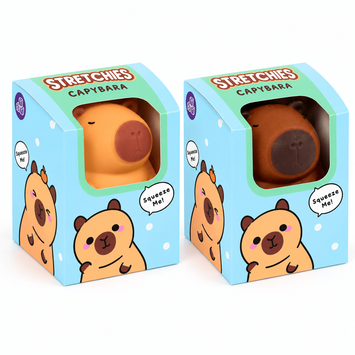 Stretchy Capybara Toy - Sand-Filled Sensory Fidget Toy Quirky Turkey Gifts