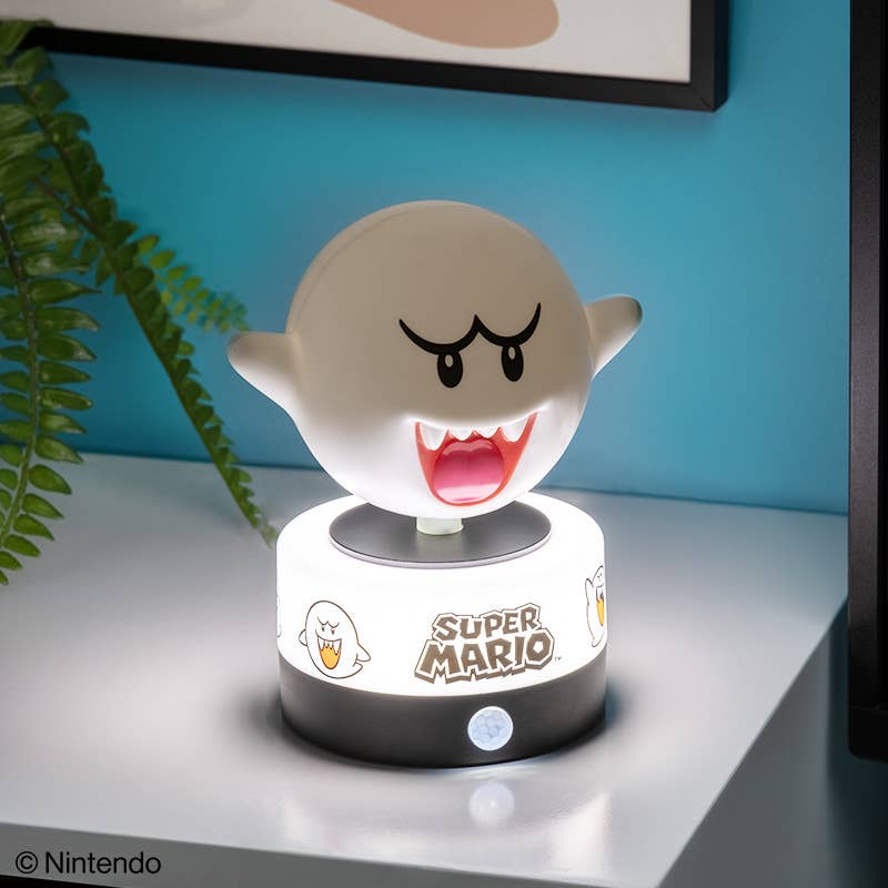 Super Mario Boo Motion-Activated Room Guard Light – 14cm Quirky Turkey Gifts