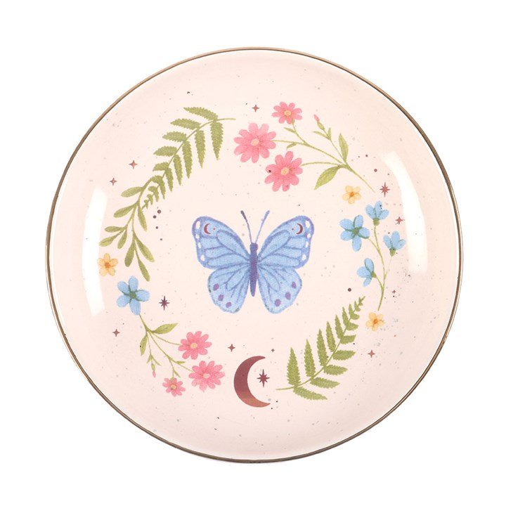 Luna Bloom Butterfly Trinket Dish Trinket Dishes Jones Home & Gifts Quirky Turkey Gifts