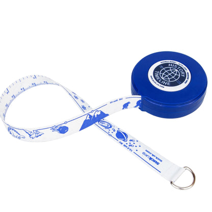 10ft World History Measuring Tape – Unique Educational Gift 📏🌍 Gadgets SuckUK Quirky Turkey Gifts