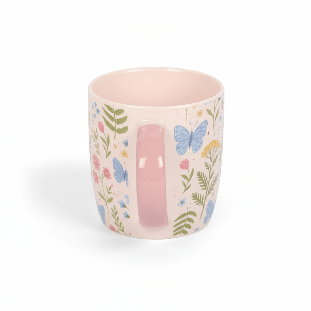 Luna Bloom Floral Print Ceramic Mug Mugs & Cups Jones Home & Gifts Quirky Turkey Gifts