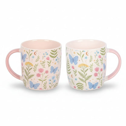 Luna Bloom Floral Print Ceramic Mug Mugs & Cups Jones Home & Gifts Quirky Turkey Gifts