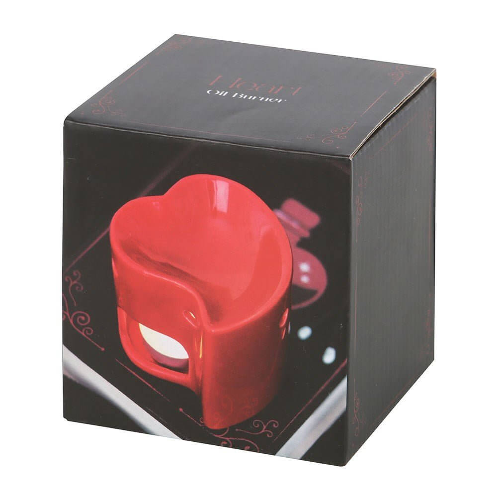 Romantic Gothic Heart Oil Burner & Wax Melter Quirky Turkey Gifts