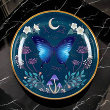 Round Midnight Moth Jewellery, Ring, Key Trinket Dish Trinket Dishes Jones Home & Gifts Quirky Turkey Gifts