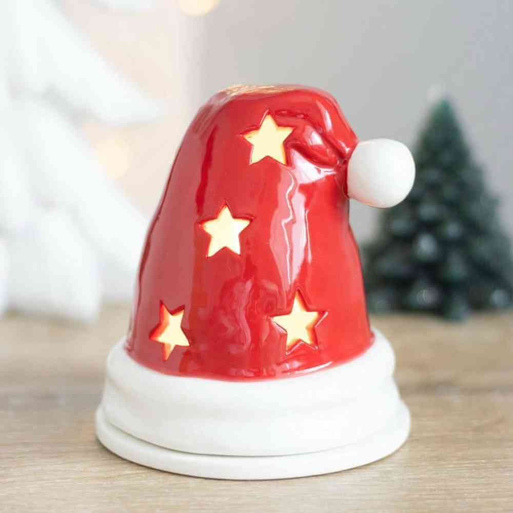 🎅 Santa Hat Incense Cone Burner & Tealight Holder Home Fragrance Jones Home & Gifts Quirky Turkey Gifts